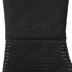 Oven Mitt Set; Black; 2 pieces
