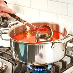 D3 Stainless Everyday 3-ply Bonded Cookware, Stockpot with lid, 6 quart 2