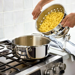 D3 Stainless Everyday 3-ply Bonded Pasta Set, 4 piece
