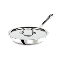 D3 Stainless 3-Ply Bonded Cookware, Fry Pan with Lid, 10 inch