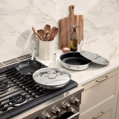 D3 Everyday Pro Nonstick 3-Ply Bonded Cookware, 5 Piece Set
