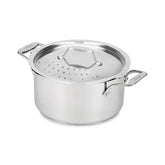 Simply Strain, Stainless Steel Multipot with Straining Lid, 6 Quart