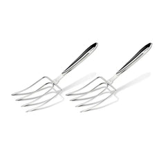 Stainless Steel 2 piece Turkey Fork Set