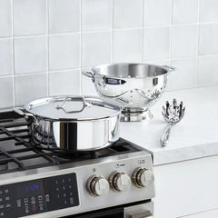 D3 Stainless Everyday 3-ply Bonded Pasta Set, 4 piece