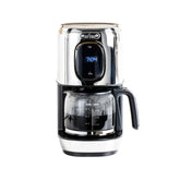 8 Cup Coffee Maker, Touchscreen, Stainless Steel, Aroma function