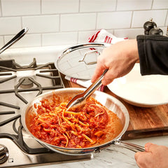 D3 Stainless Everyday 3-ply Bonded Cookware, Skillet Set, 10.5 and 12.5 inch