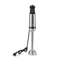 Stainless Steel Immersion Hand Blender, 600 Watts