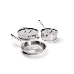 D3 Stainless 3-ply Bonded Cookware Set, 5 piece Set