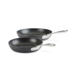 Essentials Hard Anodized Nonstick Cookware, 2 piece Fry Pan Set, 10.5 and 12 inch