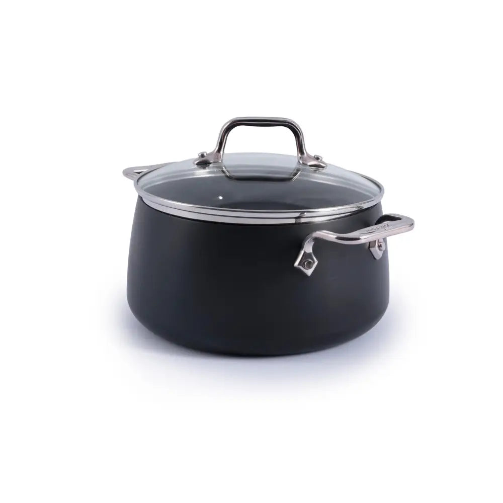 HA1 Expert Cookware, Nonstick Soup Pot with Lid, 4 quart