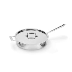 D5 Polished 5-ply Bonded Cookware, Sauté Pan, 5 quart