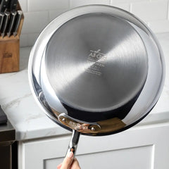D3 Stainless 3-ply Bonded Cookware, Butter Warmer with pour lip, 0.5 quart