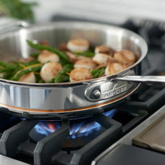 Copper Core 5-ply Bonded Cookware, Stockpot with lid, 8 quart