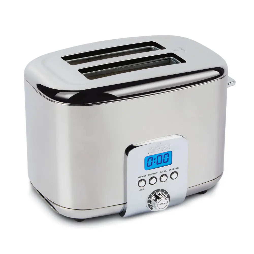 Digital Stainless Steel Toaster; 2 slice