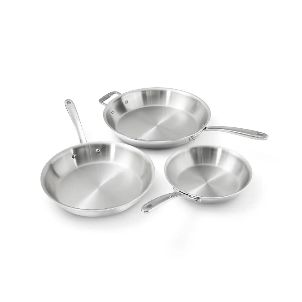 D3® Stainless Everyday 3-ply Bonded Cookware, 3 Piece Set