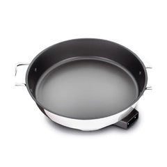 Stainless Steel Electric Nonstick Skillet; 7 quart
