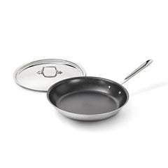 D3 Pro Nonstick 3-ply Bonded Cookware, Fry Pan with Lid, 12 inch