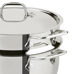 Specialty Cookware, Stainless Steel Steamer with lid, 5 quart