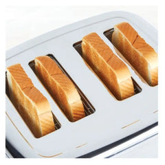 Digital Stainless Steel Toaster; 4 slice