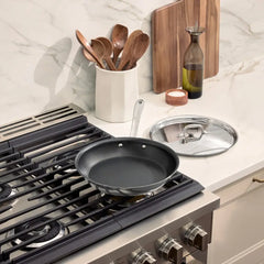 D3 Everyday Pro Nonstick 3-Ply Bonded Cookware, Skillet with Lid, 10.5 inch