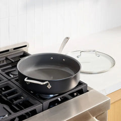 NS Pro® Ceramic Nonstick, Sauté Pan, 6 Quart with lid