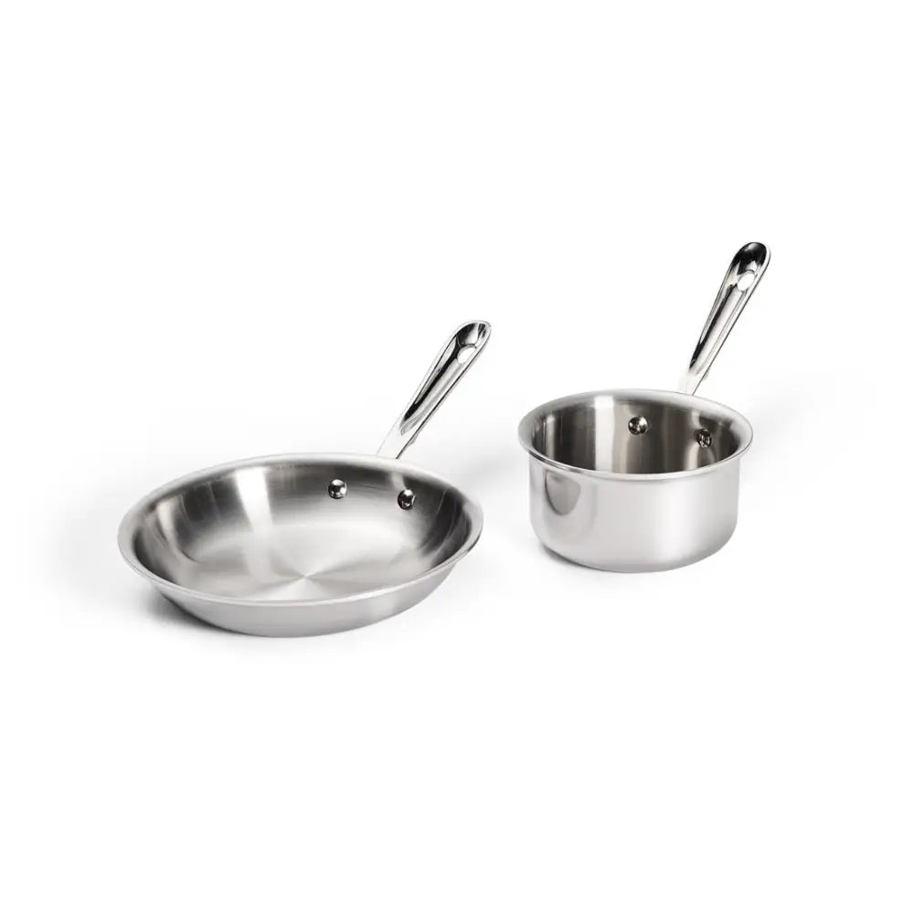 D3 Stainless 3-Ply Bonded Cookware, Kitchen Helper Set, 2 piece