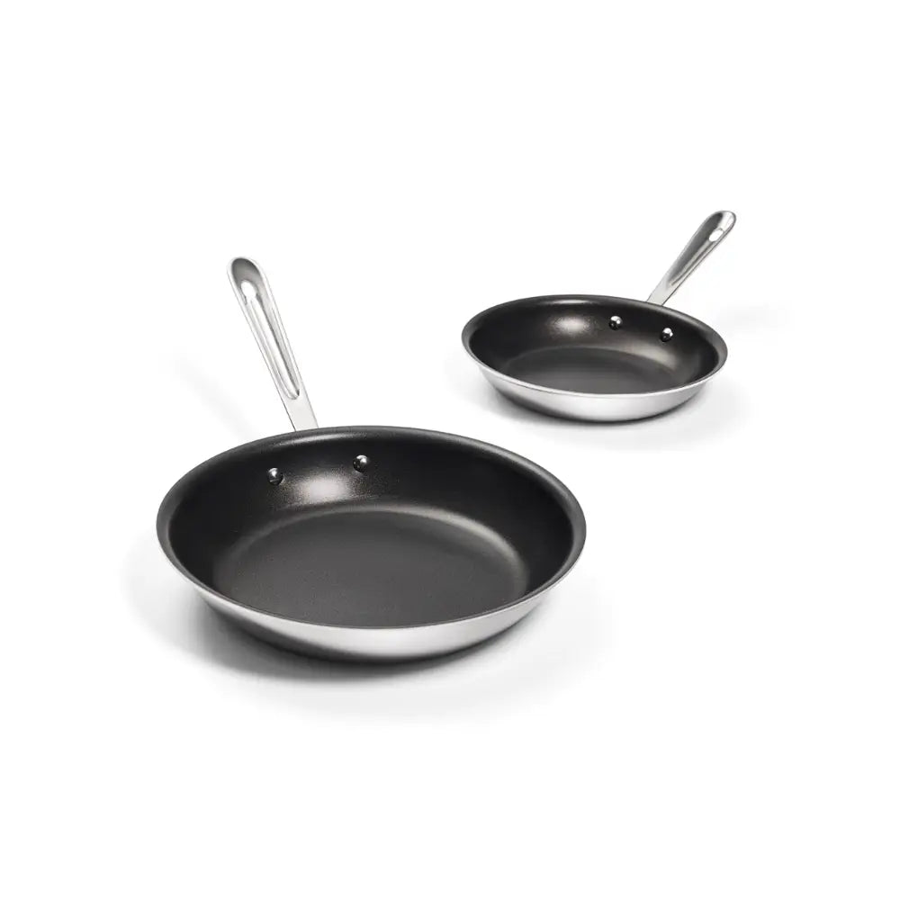 D3 Pro Nonstick 3-ply Bonded Cookware, Fry pan Set, 8 and 10 inch