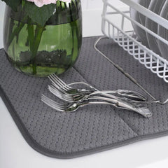 Drying Mat; Pewter