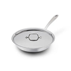 D3 Stainless Everyday 3-ply Bonded Cookware, Skillet with Lid, 10.5 inch