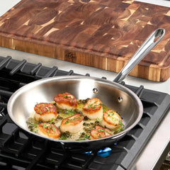 D3 Stainless 3-ply Bonded Cookware, Fry Pan, 10 inch