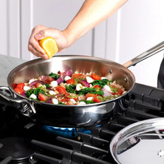 D3 Stainless 3-Ply Bonded Cookware, 13 Piece Set