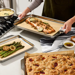 Stainless Steel Bakeware, Quarter Sheet Pan, 9 x 12.5 inch