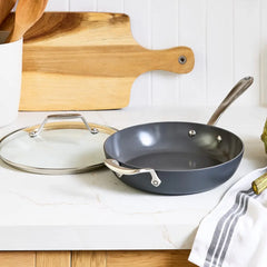 HA1 Ceramic Nonstick, Fry Pan with Lid, 10.5 inch