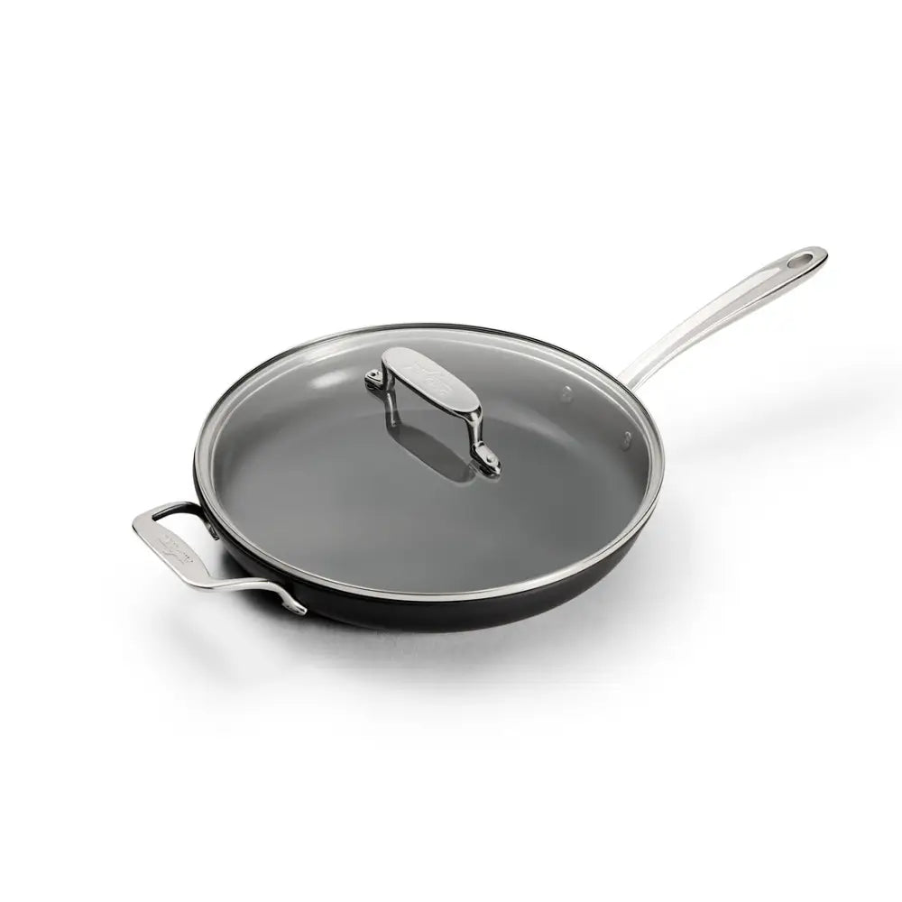 NS Pro® Ceramic Nonstick, Fry Pan with Lid, 12 inch