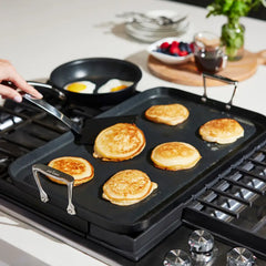 NS Pro Nonstick Cookware, Double Burner Griddle, 13 x 20 inch