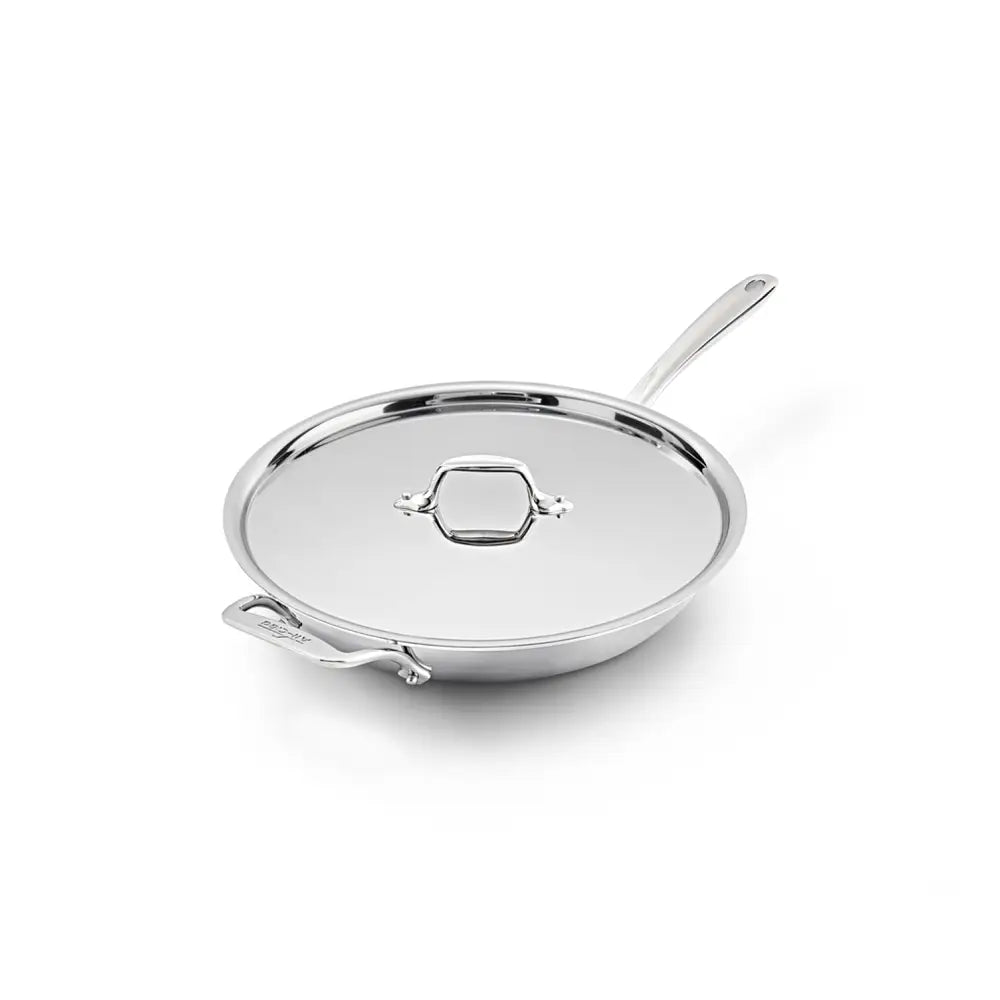 G5® Graphite Core Stainless Steel 5-ply Bonded Cookware, Skillet with Lid, 12.5 inch