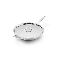 G5® Graphite Core Stainless Steel 5-ply Bonded Cookware, Skillet with Lid, 12.5 inch