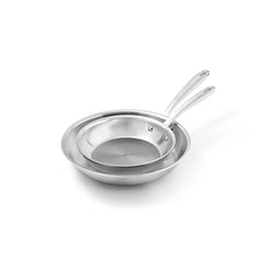 G5® Graphite Core Stainless Steel 5-ply Bonded Cookware, 2 Piece Skillet Set, 8.5 &amp; 10.5inch