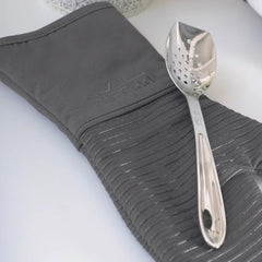 Oven Mitt Set; Pewter; 2 pieces