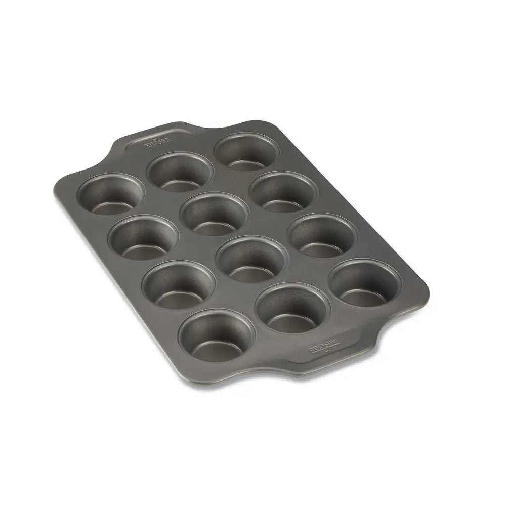 Pro-Release Nonstick Bakeware; Muffin Pan; 12 cup
