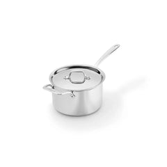 G5® Graphite Core Stainless Steel 5-ply Bonded Cookware, Sauce Pan with Lid, 4 quart