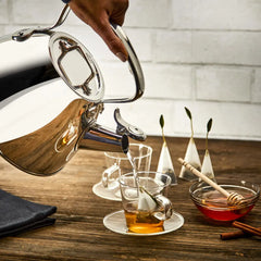 Specialty Cookware, Stainless Steel Stovetop Tea Kettle, 2 quart