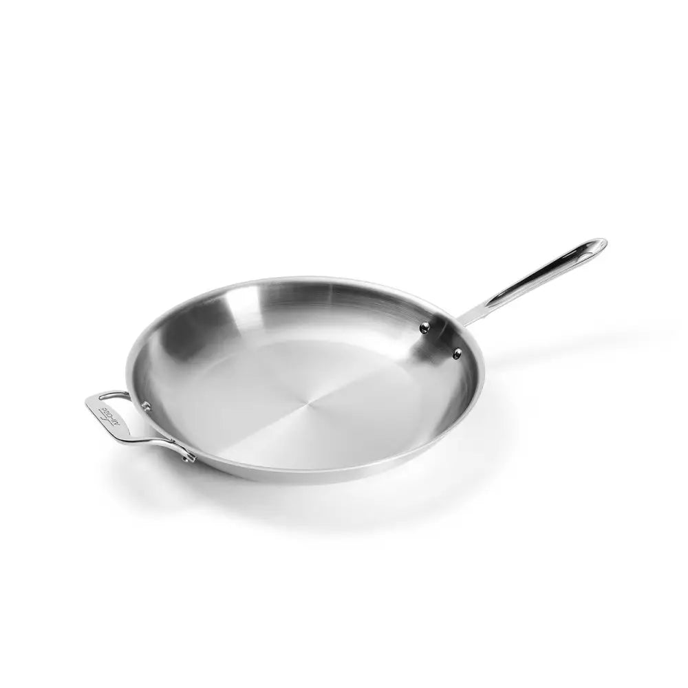 D5 Stainless Polished 5-ply Bonded Cookware, Fry Pan,14 inch