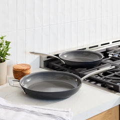 NS Pro® Ceramic Nonstick, Fry Pan Set, 10 &amp; 12 inch