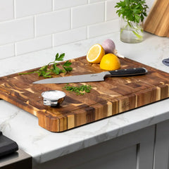Acacia Cutting Board; 19x14x1 inches