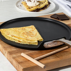 NS Pro Nonstick Cookware, Nonstick Crepe Pan with Spreader Tool, 12 inch