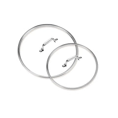 HA1 Hard Anodized Nonstick Cookware, 2 piece Glass Lids, 10 &amp; 12 inch
