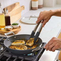 HA1 Ceramic Nonstick, Fry Pan with Lid, 12 inch