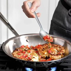 D3 Stainless 3-ply Bonded Cookware Set with 3-Qt Casserole, 10 piece Set