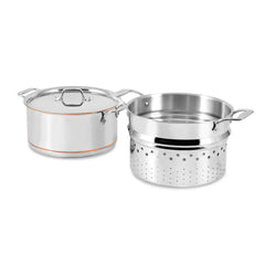 Copper Core Core 5-ply Bonded Cookware, 15 Piece Set